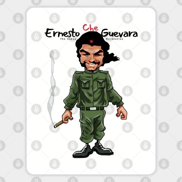 Che Guevara Revolution Magnet by KewaleeTee